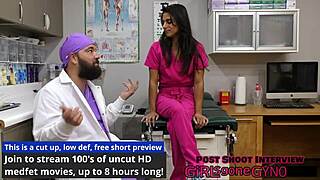 I can't resist licking Misty Addams' feet in her latex outfit backstage