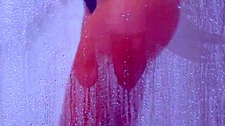 College girl showers in bikini. So horny and gorgeous! 😍