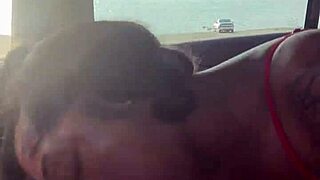 sloppy dick sucking by the lake intensifies bareback