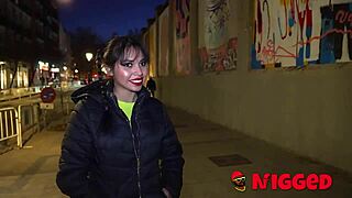 Naughty Latina screams for black cocks in wild interracial quickie with Daniela Nerea