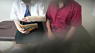 why’s this teacher sneaking around with a college student for forbidden fun?