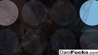 Dani Daniels feels intense pleasure masturbating her tight wet pussy to orgasm