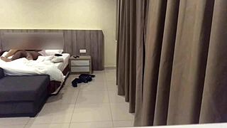 Set up hidden cam to catch cheating tinder slut