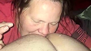 milf sucks on my ass and eats my asshole
