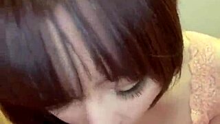 I can't stop thinking about this Japanese beauty with big tits. Her raw solo play in vertical video 036-2 drives me wild every time I watch.