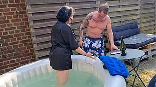 Mya Lorenn Gets Fucked In Ass By Lucky Neighbor!