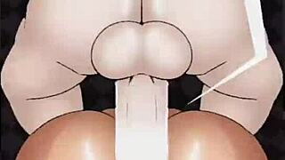 Feeling Aroused by Komi Nagatoro Futa's Monster Cock