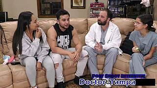 Hey, wanna see Mia’s first gyno exam with Dr. Tampa?