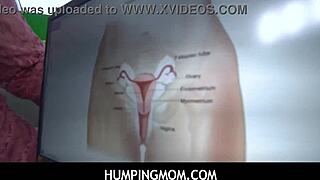 Humpingmom - short haired busty milf stepmother olive glass educating her horny stepson