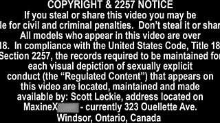 Maxine X Feels Pleasure Taking Dildo In Ass While Vibing Clit