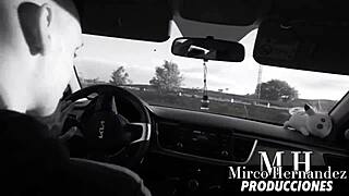 Sofia Mayers in Sweet Encounter on the Shore with Huge Interactive Cum