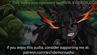Hellhound Girl Takes Control in Wild Femdom ASMR Session
