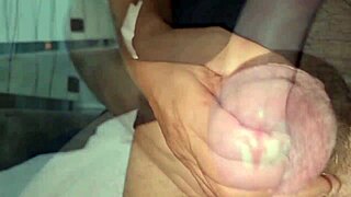 性感变态T恤上猛烈颜射