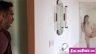 Stepsis Jenna Ross GETS STEAMY FUCK in Shower