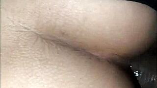 The skinny girl enjoys having her tight ass fucked hard in this hardcore anal session with intense pounding