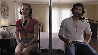 Anna Claire Clouds handles Alex Jones' big cock in this casting interview.