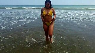 Beach sex with a twisted old pervert