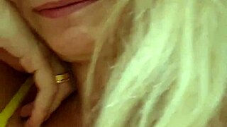 hey, check out this blonde milf's orgasm with farting fetish