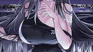 Rio hentai with big tits and cock sex.