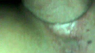 Cumming hard in tight ass from behind