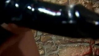 strapon dommes fuck sissy subject in the bar