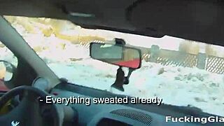 Snowboarder Rosemary Moyer craves hard cock action