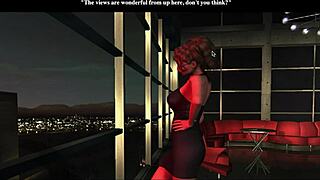 La criada en vestido revela trucos de limpieza de nevera con gran trasero.