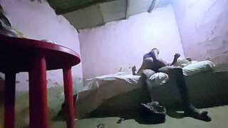 she rides monster cock all alone?