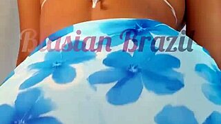Asian hottie twerking to brazilian funk with lina nakamura and john coffee