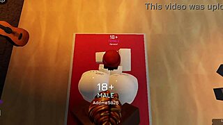 that fat ass whore is getting bred hard in roblox style