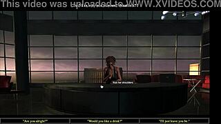 La criada en vestido revela trucos de limpieza de nevera con gran trasero.