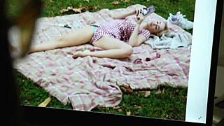 Hot teen rammed by pervy photographer in blowjob and fingering session