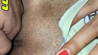 Sexy Girlfriend Gives Handjob After Blowjob, Then Fucks Tight Pussy