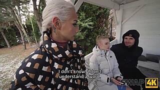 Kinky Couple Fucks Young Girl After Feet Massage