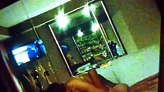 Ex Wife Of Cousin Gives Blowjob And Eats Balls In Motel