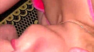 No mercy for her intensive rough deepthroat fucking