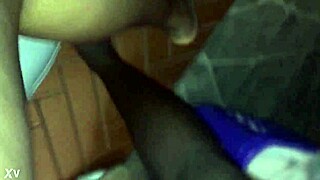 Bent over for doggystyle action