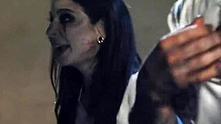 hot foursome banging at graveyard, oops meant garden