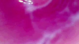 camera deep inside wet pussy capturing intense female orgasm 😍