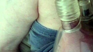 Lactating woman sucks and swallows milk during deepthroat session with big cock.