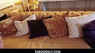 Stepsisters take turns sucking their stepbrother's cock?