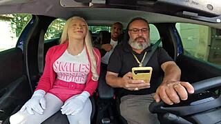 Tifanny Wilson and Latrell's Intense Group Party with Elisa Ferraz's Blowjob