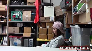 Young Shoplifting Teen 18+ Caught and Busted in Terrifying Reality