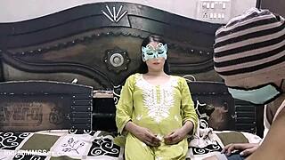 Shabnam's deepthroat session with her lover 😍