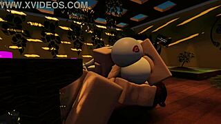 My persistent subscriber gets fucked in the Roblox condo