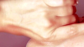 In this amateur story, she takes cum in mouth close up