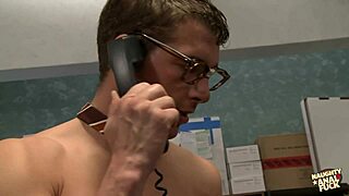 one more super sexy slut gets anal fucked on the desk at work