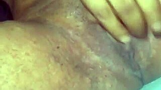 her pussy is so wet, spreading legs to show big clit and narrow ass.