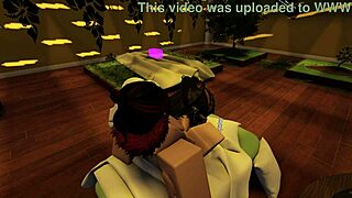 My persistent subscriber gets fucked in the Roblox condo