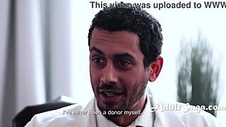 Fertility doctor wants to inject the patient with his big penis